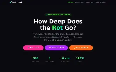 Rot Check