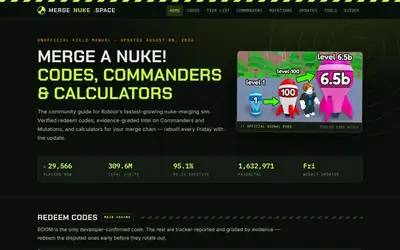 Merge a Nuke! Guide